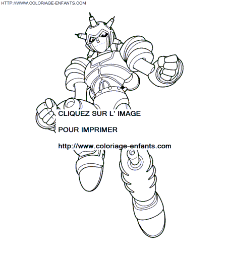 coloriage Heros Astro Boy