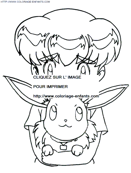 coloriage Heros Pokemon