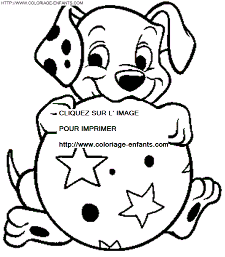 les 101 dalmatiens un chiot se cachant derriere une boule de noel