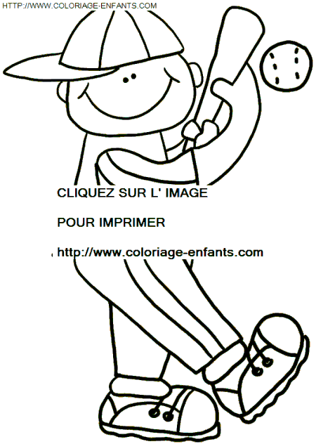 coloriage Nature Sports