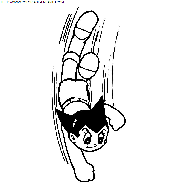 coloriage Heros Astro Boy