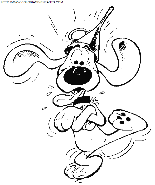 Coloriage De Boule Et Bill