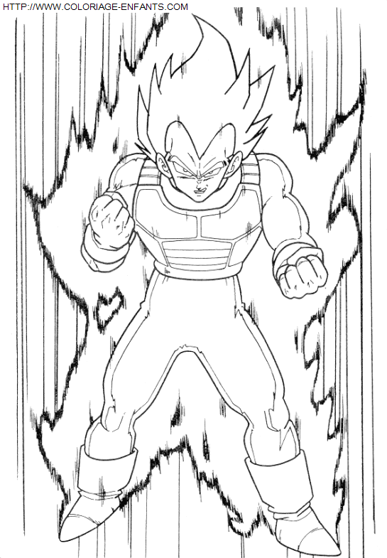 coloriage Heros Dragon Ball