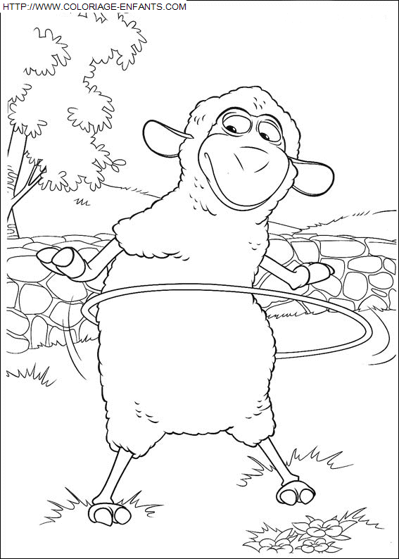 coloriage Heros Piggly