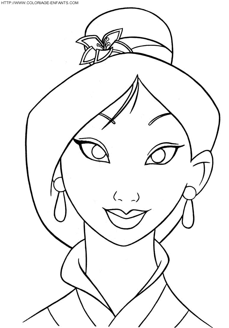 Princesse Disney Coloriage Gratuit