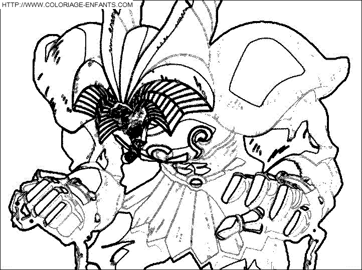 Yugioh Exodia - Free Coloring Pages