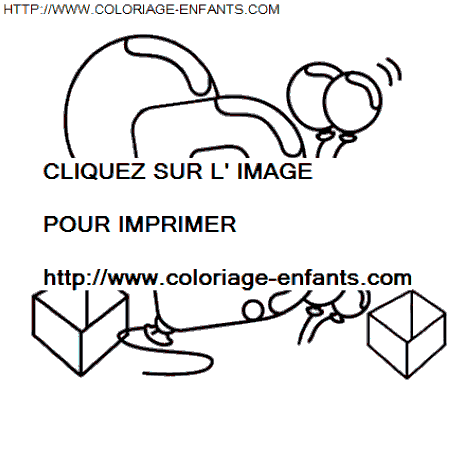 coloriage Alphabet Jouets Lettre B