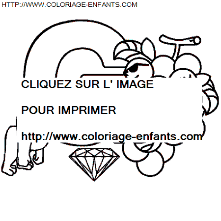 coloriage Alphabet Jouets Lettre G