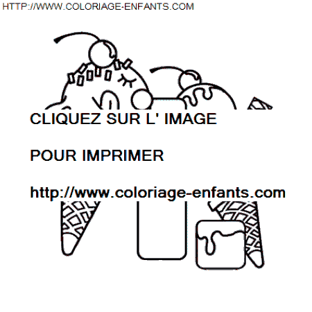 coloriage Alphabet Jouets Lettre I