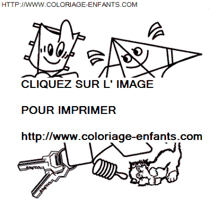 coloriage Alphabet Jouets Lettre K