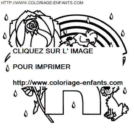 coloriage Alphabet Jouets Lettre R