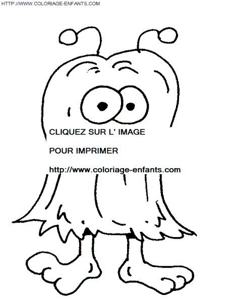 coloriage Animaux Creatures