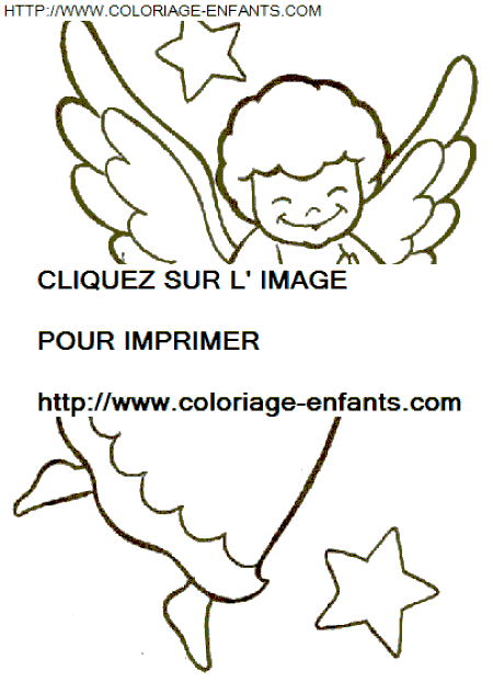 coloriage Aventure Anges