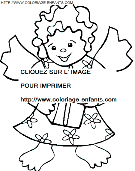 coloriage Aventure Anges