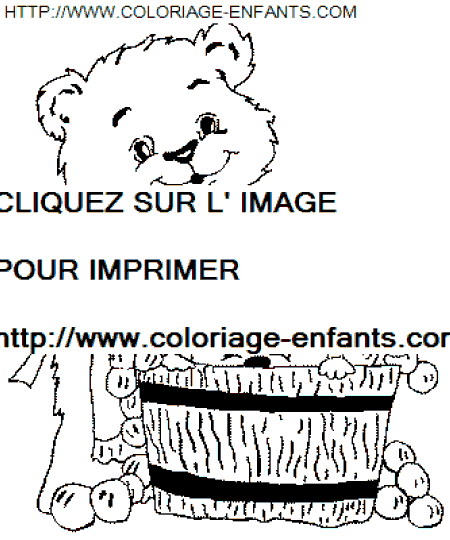 coloriage Aventure Bain