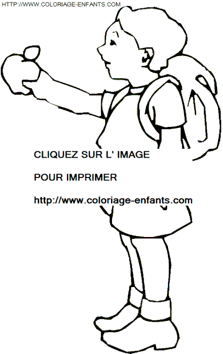 coloriage Aventure Ecole