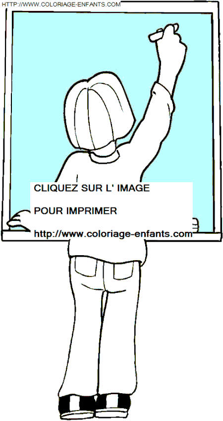 coloriage Aventure Ecole