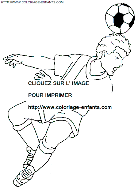 coloriage Aventure Football