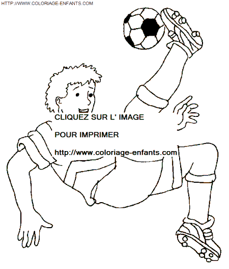 coloriage Aventure Football