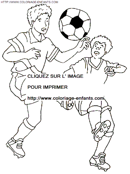 coloriage Aventure Football