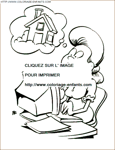 coloriage Aventure Informatique