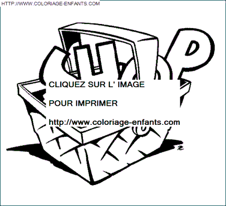 coloriage Aventure Informatique