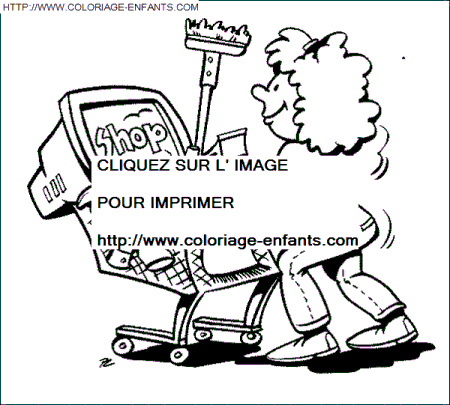 coloriage Aventure Informatique