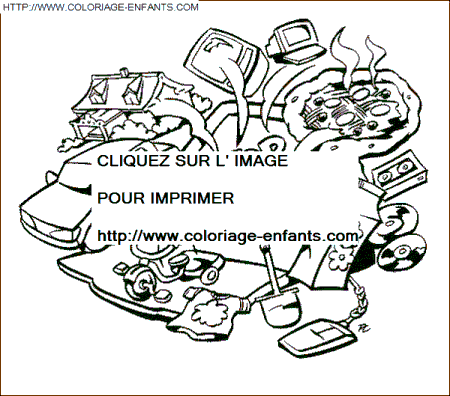 coloriage Aventure Informatique