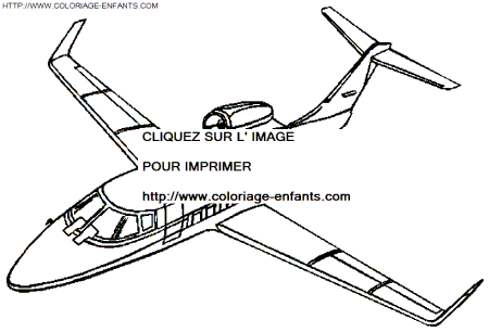 coloriage avion airbus