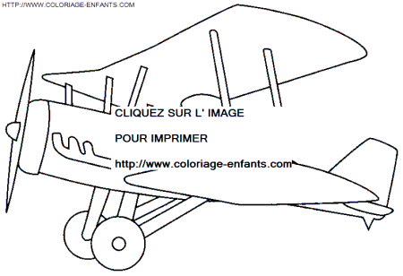 coloriage avion de guerre anglais