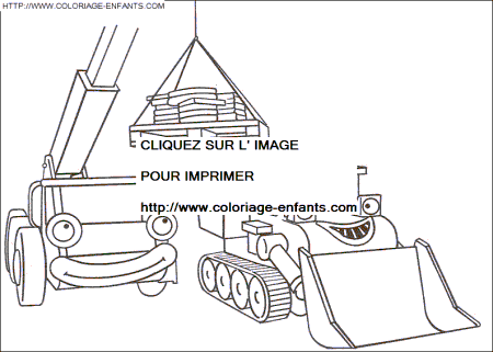 coloriage bob le bricoleur coccigrue et scoup