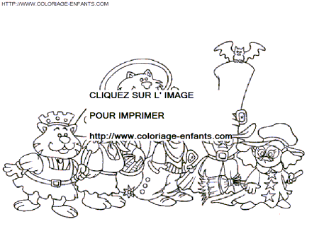 coloriage calimero tous ses amis