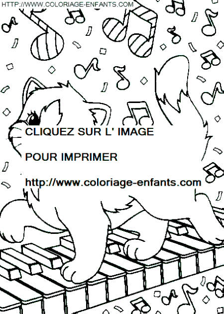 coloriage chats