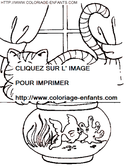 coloriage chats