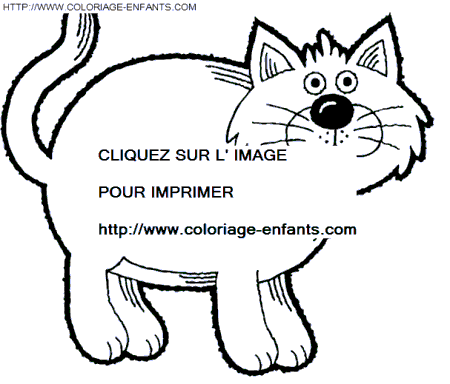 coloriage chats