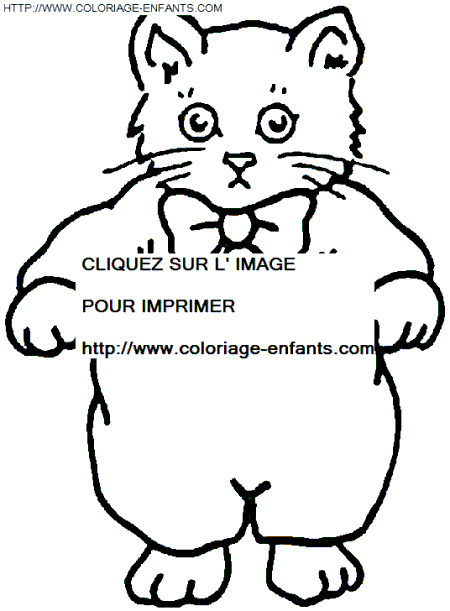 coloriage chats