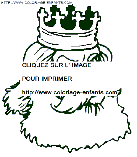 coloriage chevalier roi mecontent