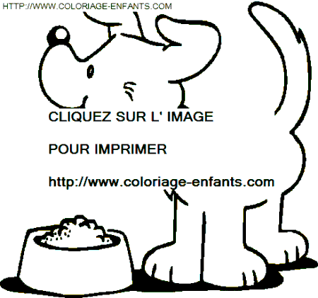 coloriage chiens