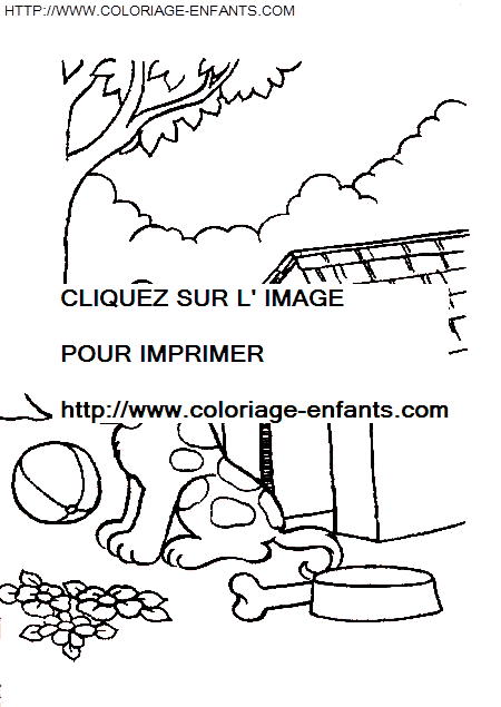 coloriage chiens