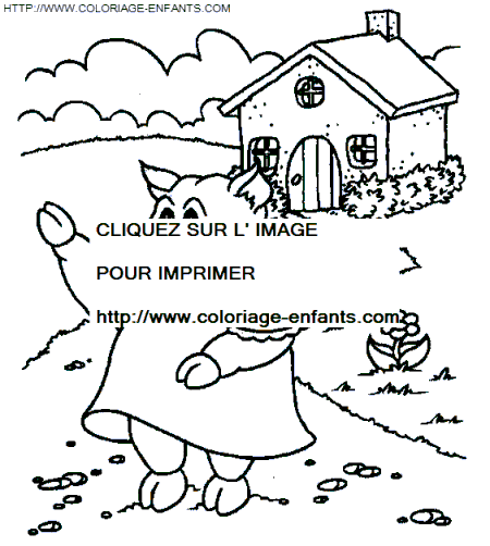 coloriage cochons