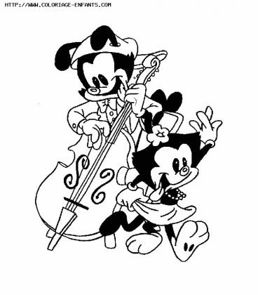 coloriage animaniacs