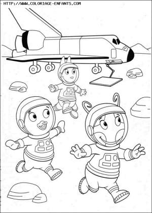 coloriage backyardigans