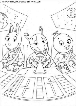 coloriage backyardigans