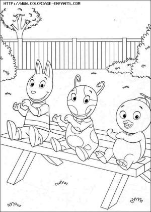 coloriage backyardigans