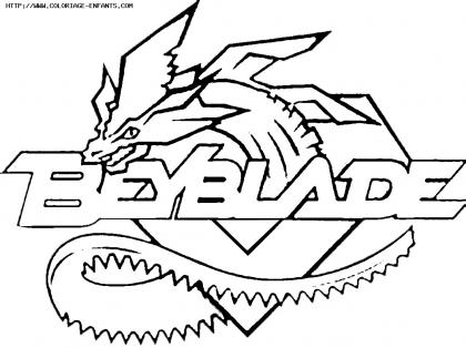 coloriage bakuten shoot beyblade manga