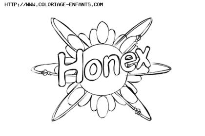 coloriage bee movie