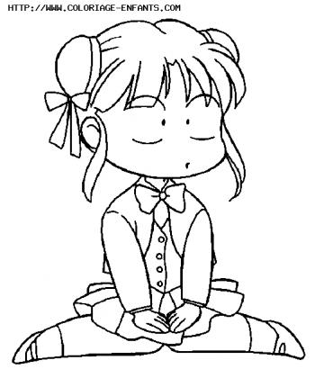 coloriage fushigi