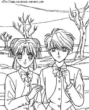 coloriage fushigi