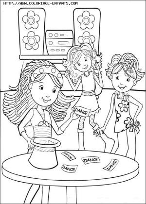 coloriage groovy girls