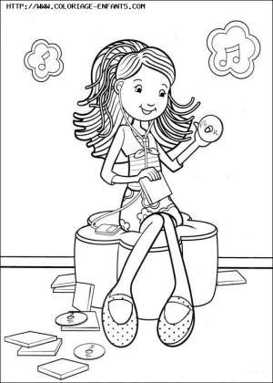 coloriage groovy girls